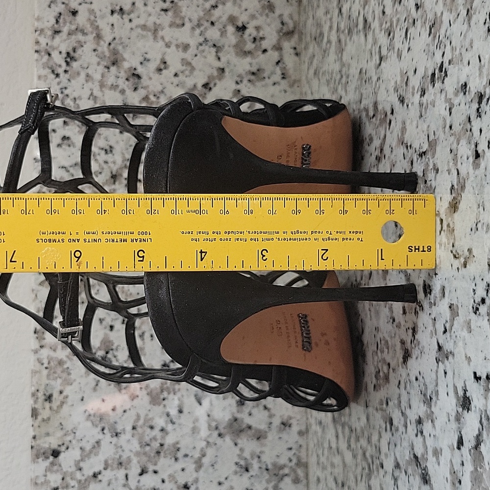 Schutz Juliana cage stilleto heels US sz 9.5 - Picture 8 of 10
